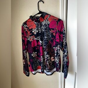 Chicos Quarterzip Sweatshirt